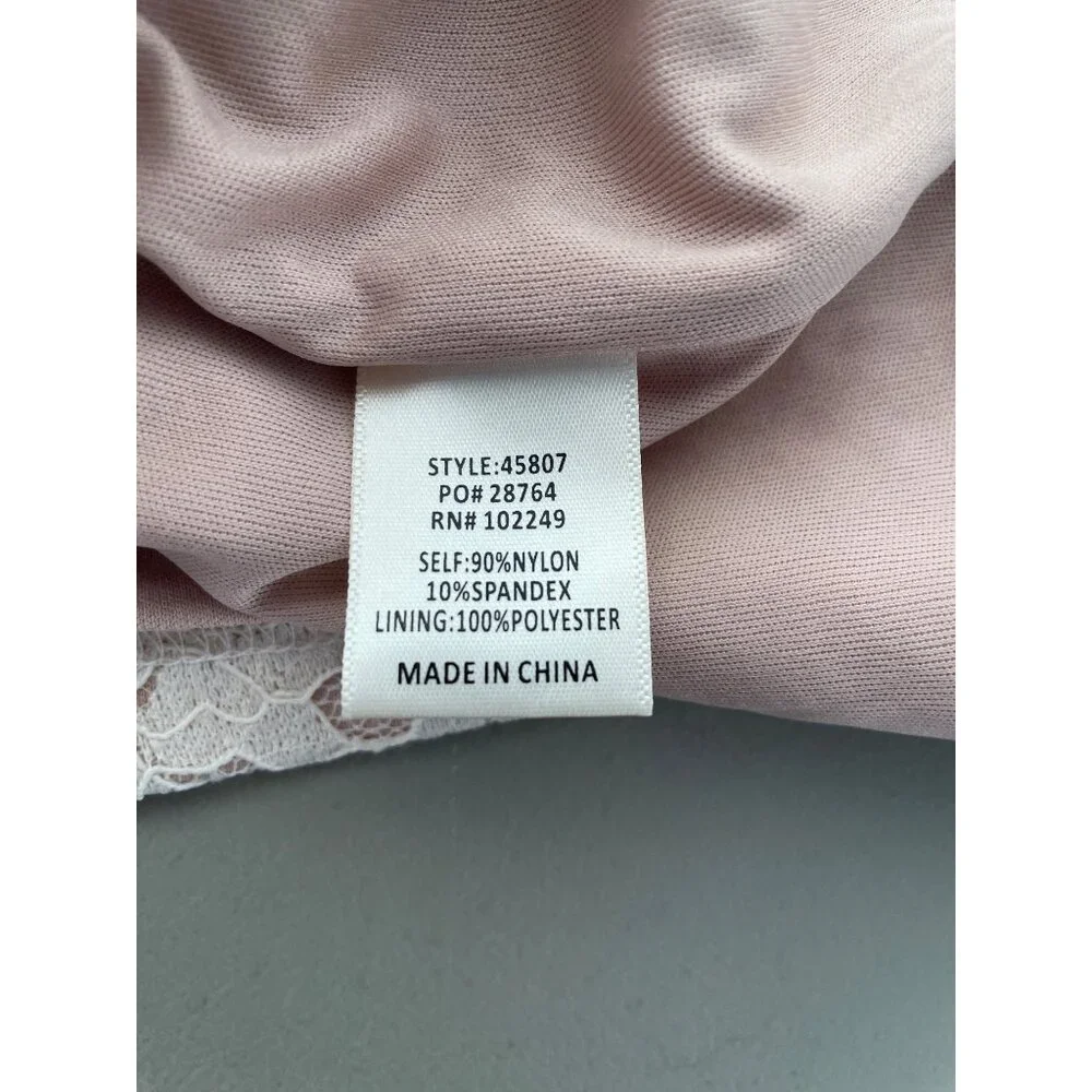 Skies Are Blue Lace Top Size Medium One Shoulder Ruffle Cream Boho Fairycore NEW - Picture 7 of 10